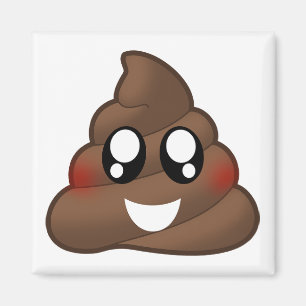 Kacken Sie Emoji Magnet