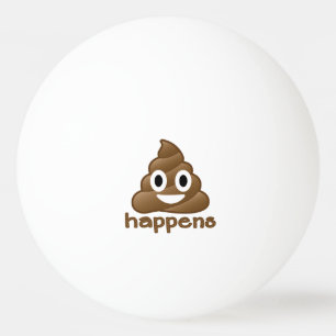 Kacken Sie geschieht Emoji Tischtennisball