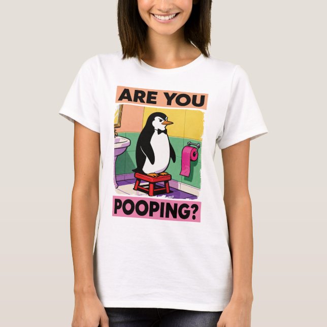 Kacken Sie? T-Shirt (Vorderseite)