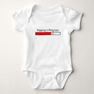 Kackend Baby Strampler