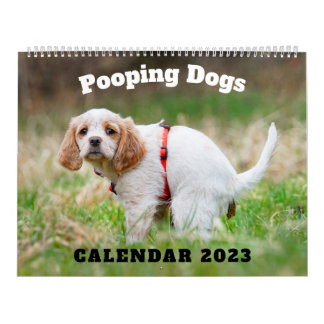 Kackend Hunde Kalender 2023, Hunde