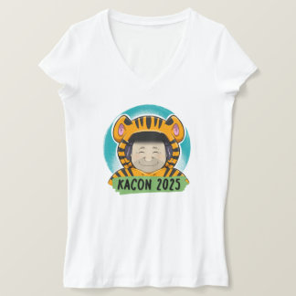 KACON 2025 Offizielles V-Neck-Shirt T-Shirt