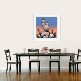 Kactus II - Art Print Poster