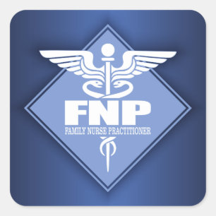 Kad FNP (Diamant) Quadratischer Aufkleber