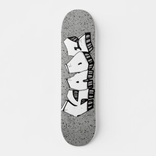 Kade Graffiti Custom Personalisiert Skateboard