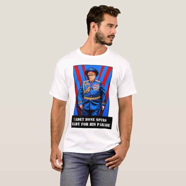 Kadett-Knochen treibt kundengerechtes Shirt an (Vorne ganz)
