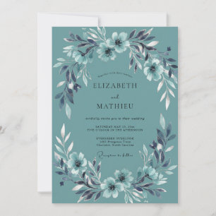 Kadett Schieferblatt Hochzeit Einladung