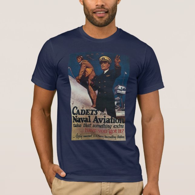 Kadetten für Marinefliegerei T-Shirt (Vorderseite)