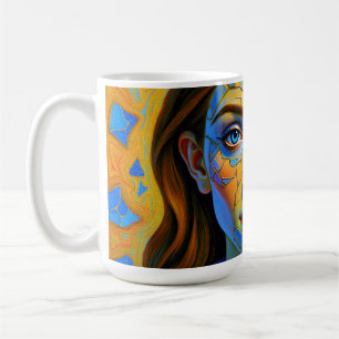 „Kaela“ - Muster einer Vergangenheit Kaffeetasse