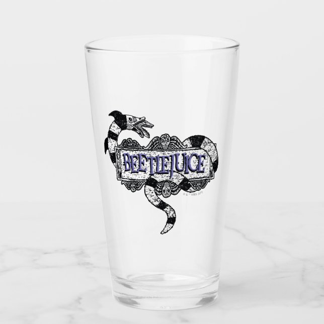 Käfer | Auf dem Beetlesaflogo eingepackter Sandwur Glas (Vorderseite)
