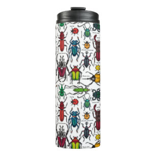 Käfer auf weiß thermosbecher