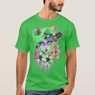Käfer-Babe-Saft Halloween-Gespenst ghoul Spooky 17 T-Shirt