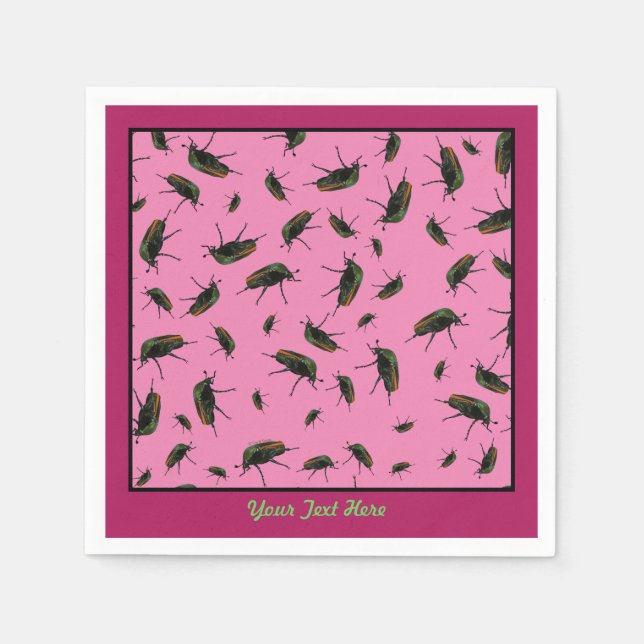 Käfer Bug Paper Napkin Serviette (Vorderseite)