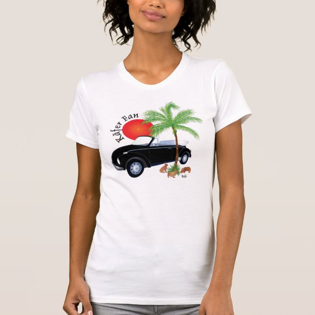 Käfer Cabrio 1972 T-Shirt (Vorderseite)