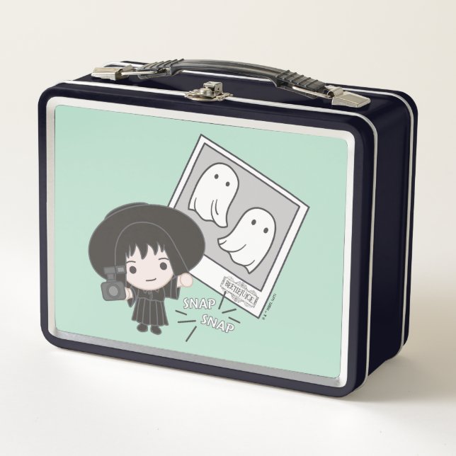 Käfer | Chibi Lydia Ghost Fotografie Metall Brotdose (Vorderseite)