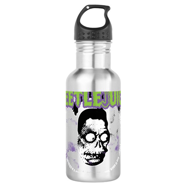 Käfer | Harry the Hunter Shrunken Head Edelstahlflasche (Vorderseite)