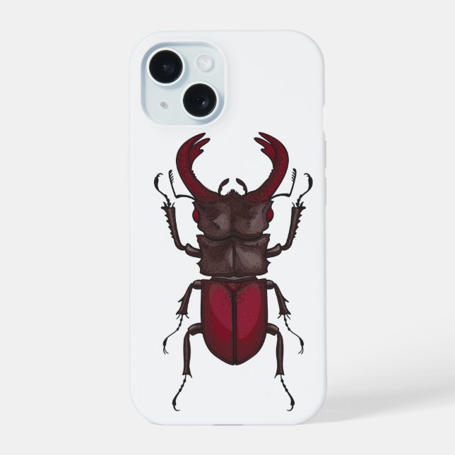 Käfer iPhone 15 Hülle (Rückseite)