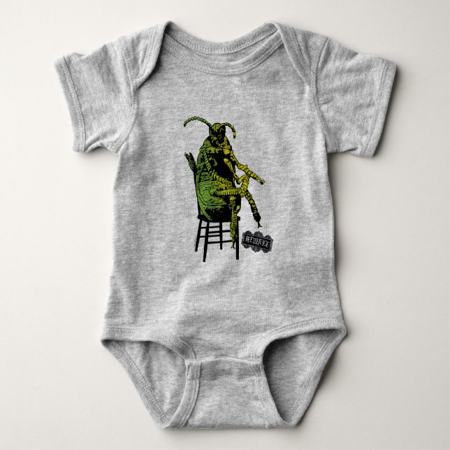 Käfer | Käfer im Vorsitz Baby Strampler (Vorderseite)