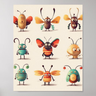 Käfer, Kreatur, Insekt, seltsame Käfer Poster