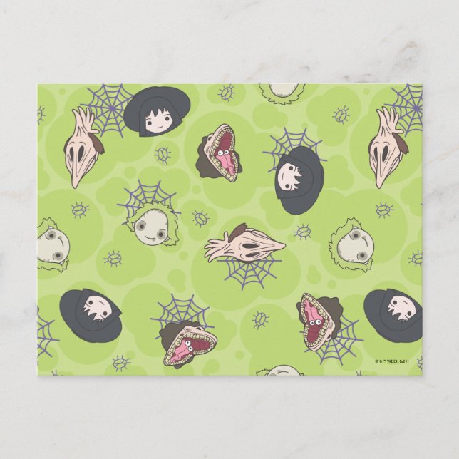 Käfer | Niedliches Chibi Toss Pattern Postkarte (Vorderseite)