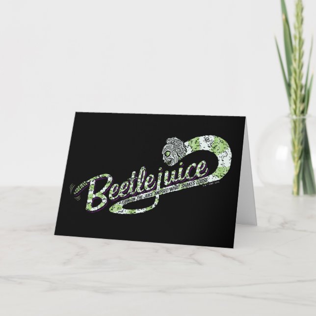 Käfer | Schalten Sie den Saft ein Karte (Vorderseite)