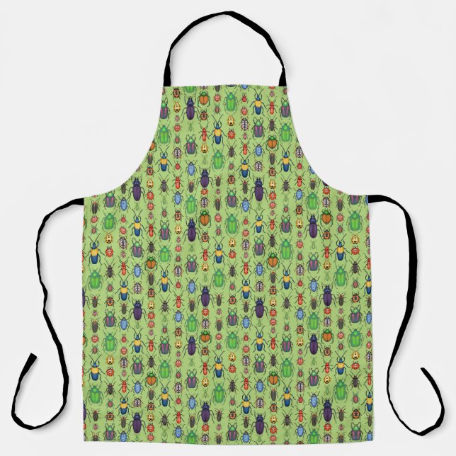 Käfer-Sorte auf grünem Schürze (Vorderseite)