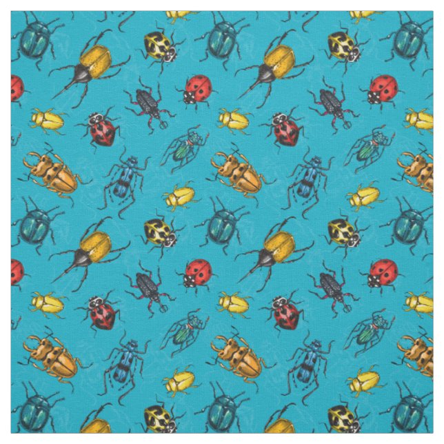 Käfer Stoff (Muster)