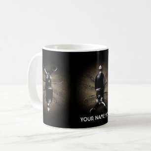 Käfer- und Diamantenkunst Kaffeetasse