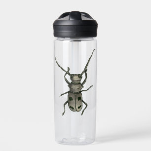 Käferkunst - naturalistischer Stil Tinte und Aquar Trinkflasche
