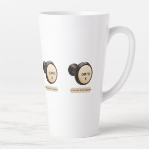 Kaffe 8' Orgelregister Kaffeetüte Milchtasse
