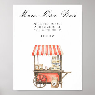 Kaffe-Baby-Party - Mimosa-Bar Poster