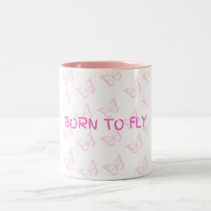 KAFFE-TASSE ZWEIFARBIGE TASSE