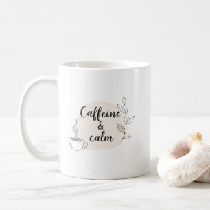 Kaffe und Ruhe Becher – Cozy minimalistisches Zita Kaffeetasse