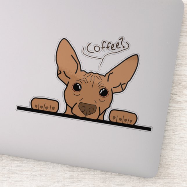 Kaffee? AHT Vinyl Sticker (Detail)