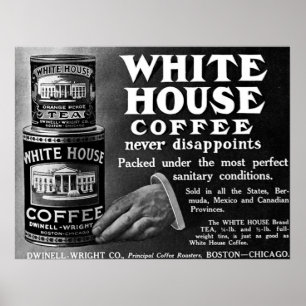 Kaffee-Anzeige Poster