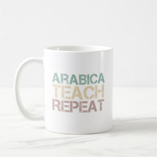Kaffee Arabica Lehre Wiederholen Lustige Lehrer Zi Kaffeetasse