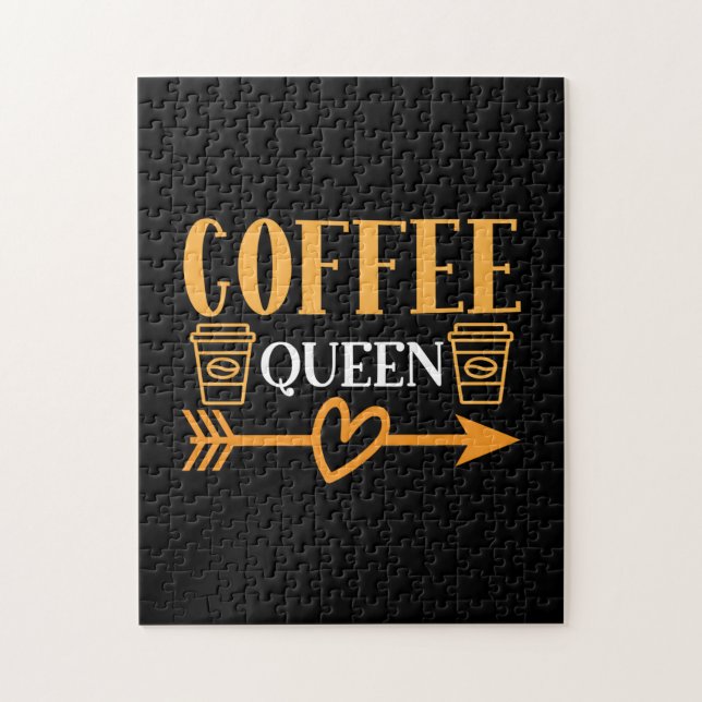Kaffee Art Coffee Queen (Vertikal)