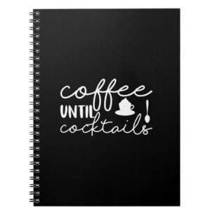 Kaffee Art Kaffee bis Cocktails Notizblock