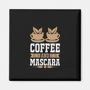 Kaffee Art Kaffee und Mascara Magnet