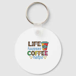 Kaffee Art Life: Kaffeelieferungen Schlüsselanhänger