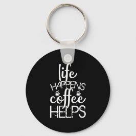Kaffee Art Life: Kaffeelieferungen Schlüsselanhänger