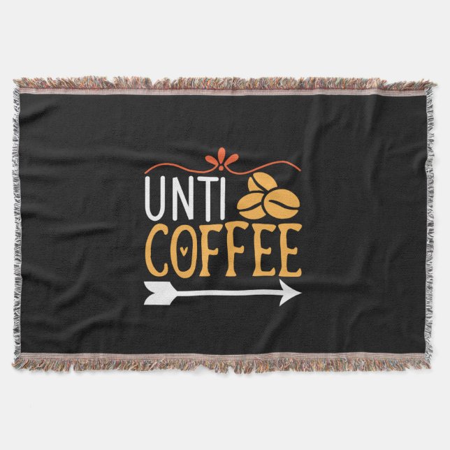 Kaffee Art Unti Kaffee Decke (Vorderseite)