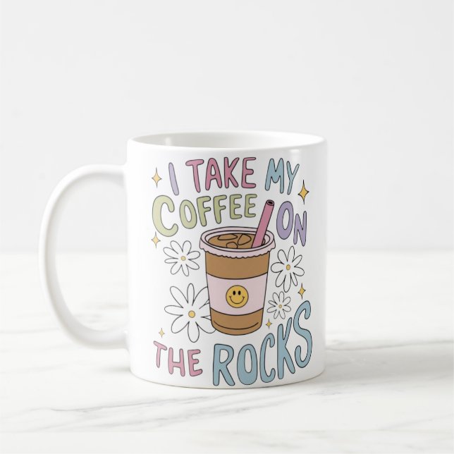 Kaffee auf den Steinen Kaffeetasse (Links)