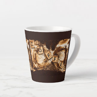 Kaffee auf Kaffee Milchtasse
