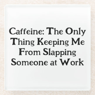 Kaffee aus Koffein - Untersetzer