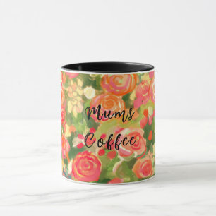 Kaffee aus Mumm, Blümchen Tasse