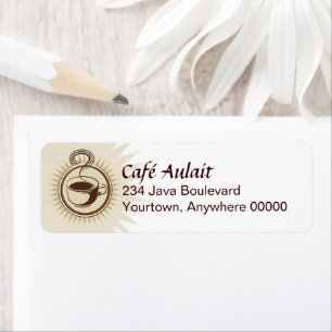 Kaffee Bar Business Rücksendeadresse