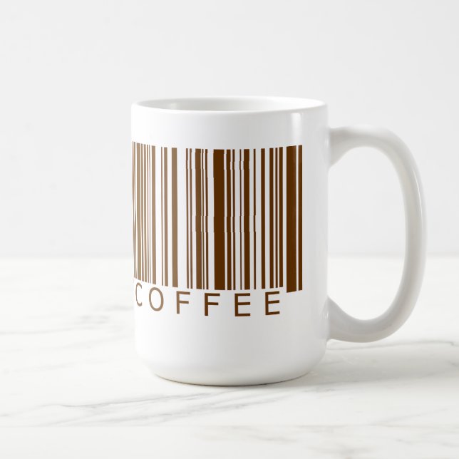 Kaffee-Barcode Kaffeetasse (Rechts)