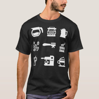 Kaffee Barista 4 T-Shirt
