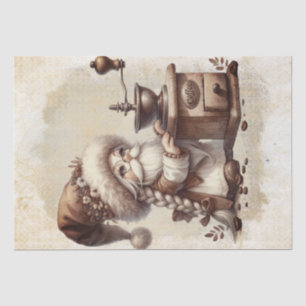 Kaffee Barista Gnome Seidenpapier